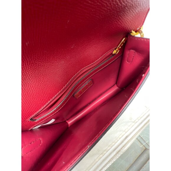 EMO Square Crossbody Handbag Size One Convertible Colorblock Leather Purse - Picture 4 of 8